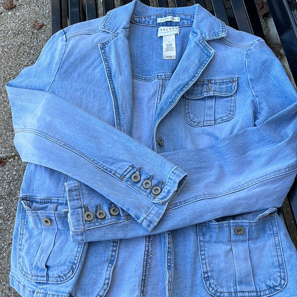 Liz Claiborne axcess brand jean jacket